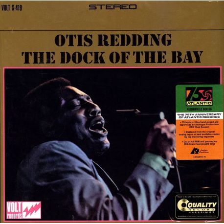 REDDING, OTIS - THE DOCK OF THE BAY (2 LP) - ATLANTIC 75 AUDIOPHILE SERIES - 45RPM - WYDANIE USA