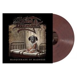 KING DIAMOND - MASQUERADE OF MADNESS (12" MAXI-SINGLE) - 45RPM - LIMITED CLEAR VIOLET BROWN MARBLED VINYL