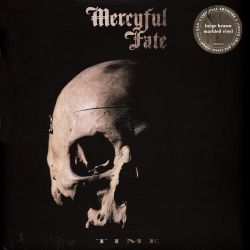MERCYFUL FATE - TIME (1 LP) - BEIGE BROWN MARBLED VINYL