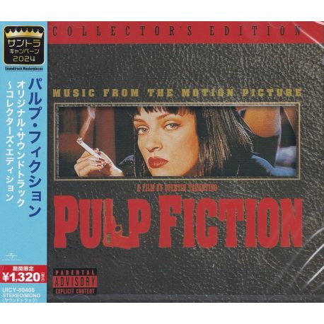 PULP FICTION - MUSIC FROM THE MOTION PICTURE (1 CD) - WYDANIE JAPOŃSKIE