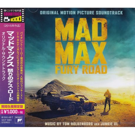 MAD MAX: FURY ROAD - ORIGINAL MOTION PICTURE SOUNDTRACK (1 CD) - WYDANIE JAPOŃSKIE