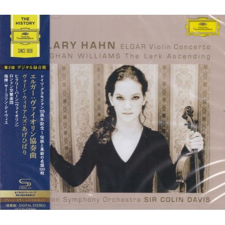 ELGAR, EDWARD - VIOLIN CONCERTO - HILARY HAHN (1 SHM-CD) - WYDANIE JAPOŃSKIE