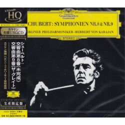 SCHUBERT, FRANZ - SYMPHONIEN 8 & 9 - HERBERT VON KARAJAN (1 UHQCD) - WYDANIE JAPOŃSKIE