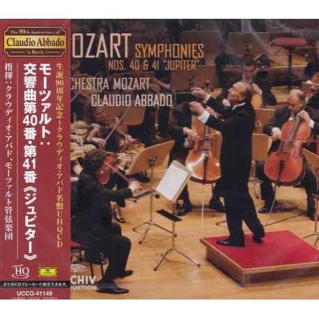 MOZART, WOLFGANG AMADEUS - SYMPHONIES 40 & 41 - CLAUDIO ABBADO (1 UHQCD)- WYDANIE JAPOŃSKIE