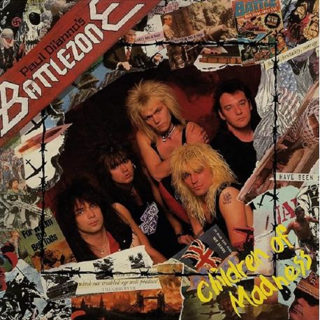 PAUL DI'ANNO'S BATTLEZONE - CHILDREN OF MADNESS (1 LP) - RED VINYL