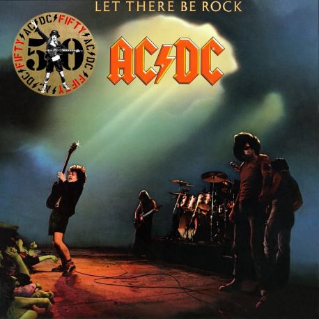 AC/DC - LET THERE BE ROCK (1 LP) - 50TH ANNIVERSARY GOLD VINYL 