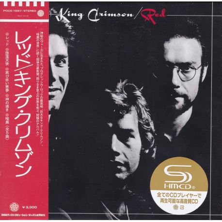 KING CRIMSON - RED (1 SHM-CD) - STEVEN WILSON STEREO MIX - WYDANIE JAPOŃSKIE