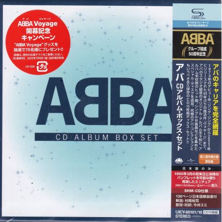 ABBA - CD ALBUM BOX SET (10 SHM-CD) - WYDANIE JAPOŃSKIE