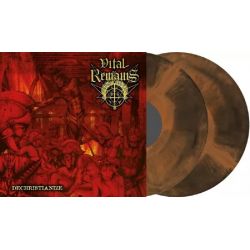 VITAL REMAINS – DECHRISTIANIZE (2 LP) - LIMITED ORANGE/BLACK MARBLE VINYL