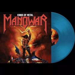 MANOWAR - KINGS OF METAL (1 LP) - LIMITED TRANSPARENT BLUE VINYL