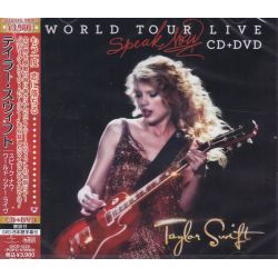 SWIFT, TAYLOR - SPEAK NOW - WORLD TOUR LIVE ‎(CD + DVD) - WYDANIE JAPOŃSKIE