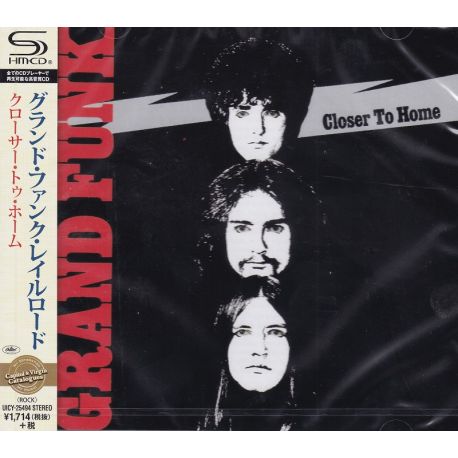 GRAND FUNK RAILROAD - CLOSER TO HOME (1 SHM-CD) - WYDANIE JAPOŃSKIE