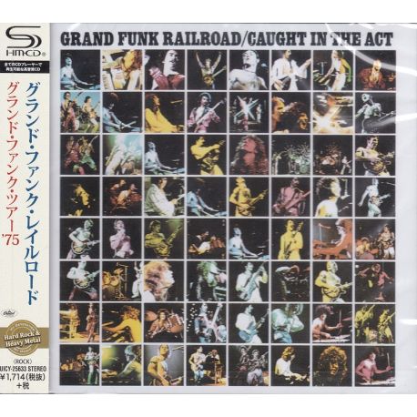 GRAND FUNK RAILROAD - CAUGHT IN THE ACT (1 SHM-CD) - WYDANIE JAPOŃSKIE