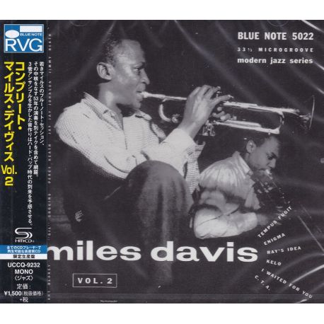 DAVIS, MILES - VOLUME 2 (1 SHM-CD) - WYDANIE JAPOŃSKIE