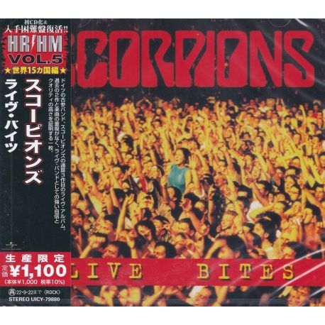 SCORPIONS - LIVE BITES (1 CD) - WYDANIE JAPOŃSKIE