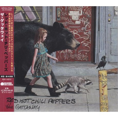 RED HOT CHILI PEPPERS - THE GETAWAY (1 CD) - WYDANIE JAPOŃSKIE 