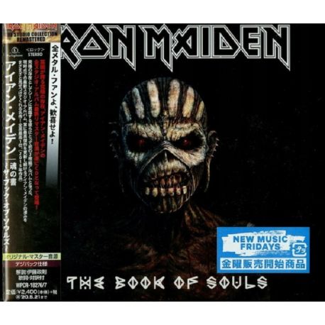 IRON MAIDEN - THE BOOK OF SOULS (2 CD) - WYDANIE JAPOŃSKIE