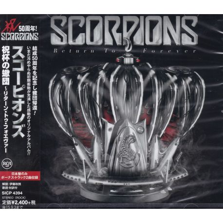 SCORPIONS - RETURN TO FOREVER (1 CD) - WYDANIE JAPOŃSKIE