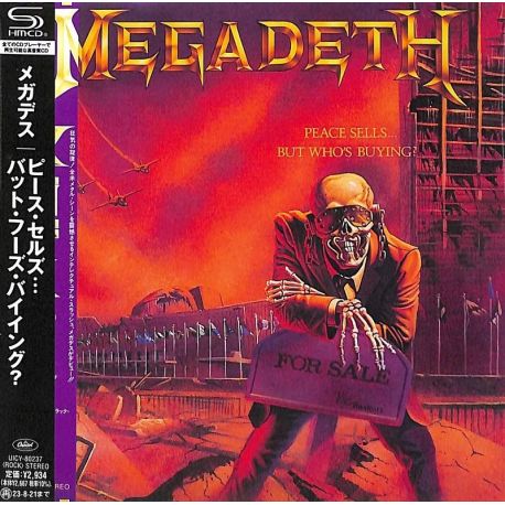 MEGADETH - PEACE SELLS... BUT WHO'S BUYING? (1 SHM-CD) - WYDANIE JAPOŃSKIE