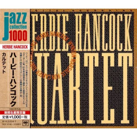 HANCOCK, HERBIE - QUARTET (1 CD) - WYDANIE JAPOŃSKIE