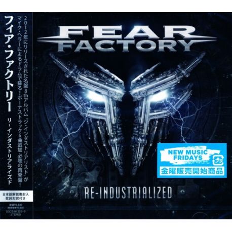 FEAR FACTORY - RE-INDUSTRIALIZED (2 CD) - WYDANIE JAPOŃSKIE