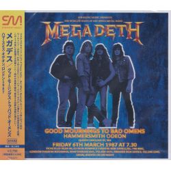 MEGADETH - GOOD MOURNINGS TO BAD OMENS (1 CD) - WYDANIE JAPOŃSKIE