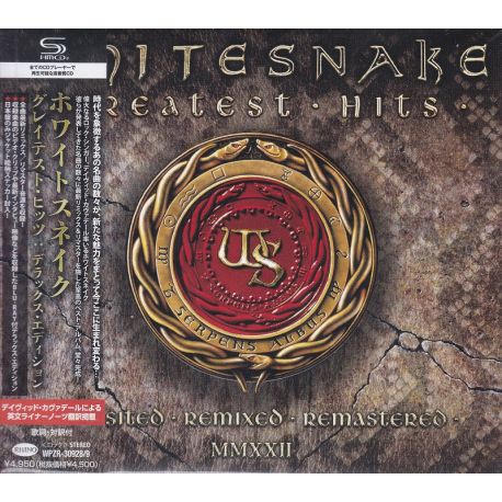 WHITESNAKE - GREATEST HITS - REVISITED REMIXED REMASTERED MMXXII (SHM-CD + BLU RAY) - DELUXE EDITION - WYDANIE JAPOŃSKIE