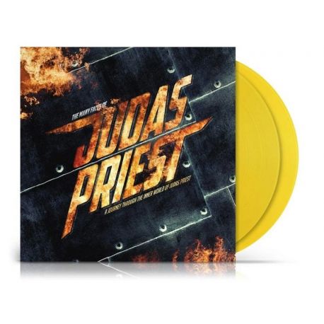 JUDAS PRIEST - THE MANY FACES OF JUDAS PRIEST (2 LP) - 180 GRAM YELLOW VINYL