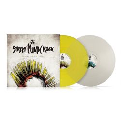 VARIOUS - STREET PUNK ROCK /THE SECOND WAVE OF UK PUNK ROCK/ (2 LP) - 180 GRAM YELLOW & CLEAR VINYL 