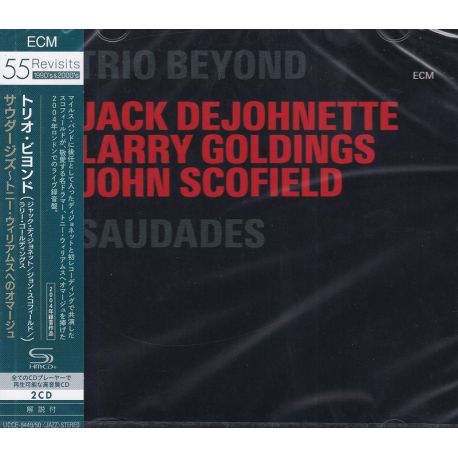 DEJOHNETTE, JACK / LARRY GOLDINGS / JOHN SCOFIELD - SAUDADES (2 SHM-CD) - WYDANIE JAPOŃSKIE