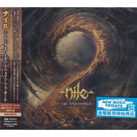 NILE - THE UNDERWORLD AWAITS US ALL (1 CD) - WYDANIE JAPOŃSKIE