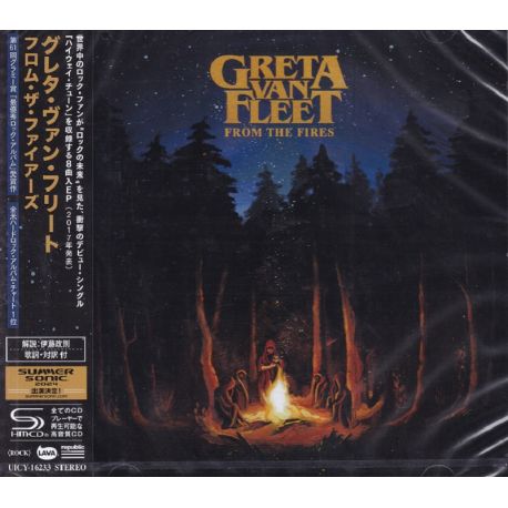 GRETA VAN FLEET - FROM THE FIRES (1 SHM-CD) - WYDANIE JAPOŃSKIE