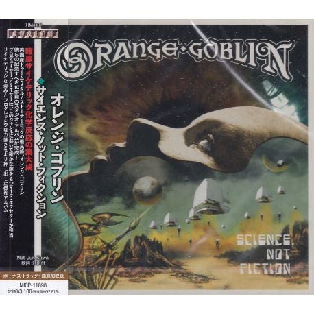 ORANGE GOBLIN - SCIENCE NOT FICTION (1 CD) - WYDANIE JAPOŃSKIE