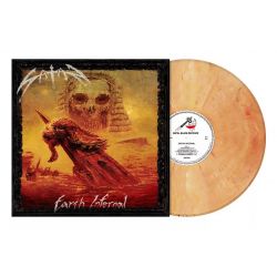 SATAN – EARTH INFERNAL (1 LP) - ORANGE RED BROWN MARBLED VINYL