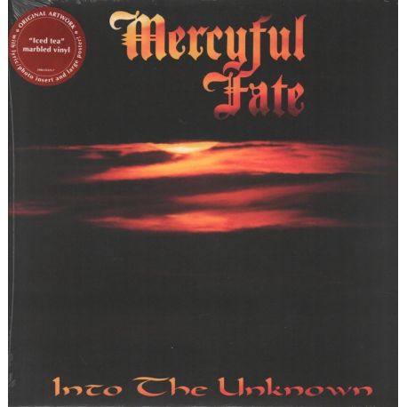 MERCYFUL FATE - INTO THE UNKNOWN (1 LP) - ICED TEA MARBLED VINYL