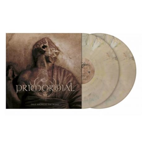 PRIMORDIAL - EXILE AMONGST THE RUINS (2 LP) - BEIGE MARBLED VINYL