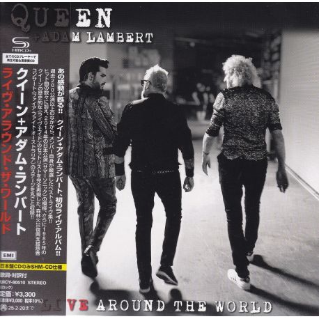 QUEEN + ADAM LAMBERT - LIVE AROUND THE WORLD ‎(1 SHM-CD) - 2024 - WYDANIE JAPOŃSKIE