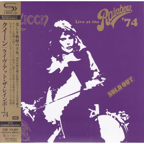 QUEEN - LIVE AT THE RAINBOW '74 ‎(2 SHM-CD) - 2024 - WYDANIE JAPOŃSKIE