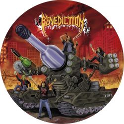 BENEDICTION - THE GROTESQUE / ASHEN EPITAPH (7" SINGLE) - PICTURE DISC