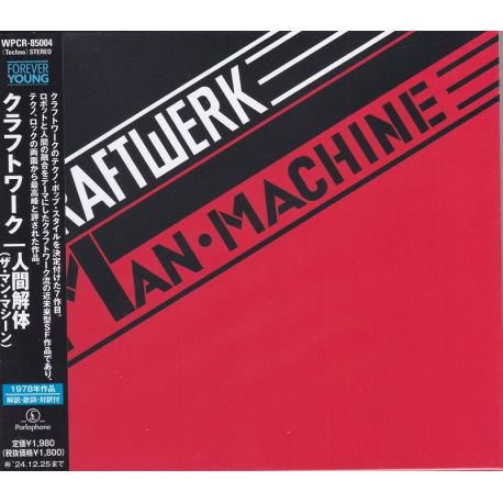 KRAFTWERK - THE MAN MACHINE (1 CD) - WYDANIE JAPOŃSKIE