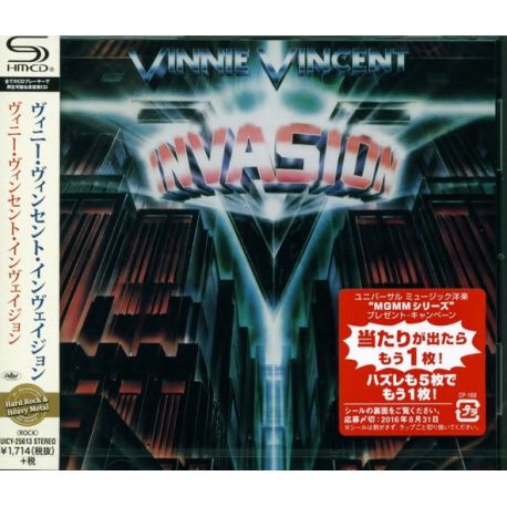 VINNIE VINCENT INVASION - VINNIE VINCENT INVASION (1 SHM-CD) - WYDANIE JAPOŃSKIE