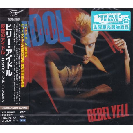 IDOL, BILLY - REBEL YELL (2 SHM-CD) - EXPANDED - WYDANIE JAPOŃSKIE