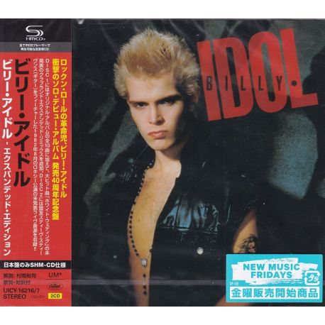 IDOL, BILLY - BILLY IDOL (2 SHM-CD) - EXPANDED - WYDANIE JAPOŃSKIE