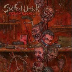 SIX FEET UNDER - KILLING FOR REVENGE (1 LP) - GOLD "BLACK DUST" VINYL