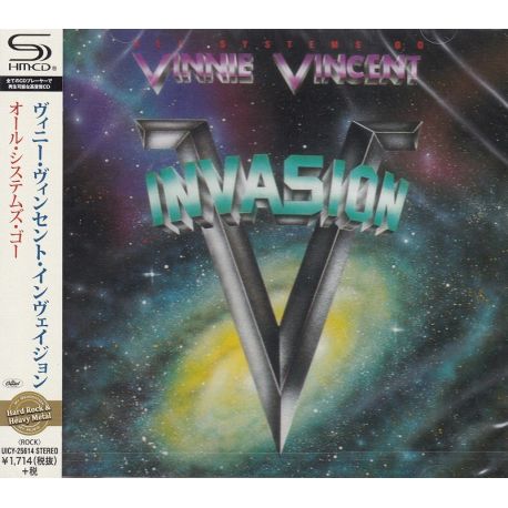 VINNIE VINCENT INVASION - ALL SYSTEMS GO (1 SHM-CD) - WYDANIE JAPOŃSKIE
