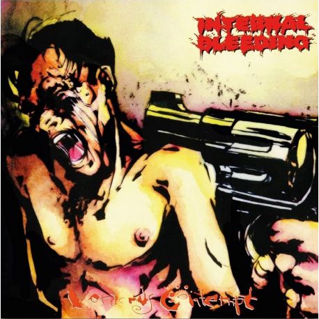 INTERNAL BLEEDING - VORACIOUS CONTEMPT (1 LP) - RED VINYL