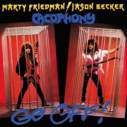 CACOPHONY - GO OFF! (1 LP) - YELLOW WITH BLACK SPLATTER