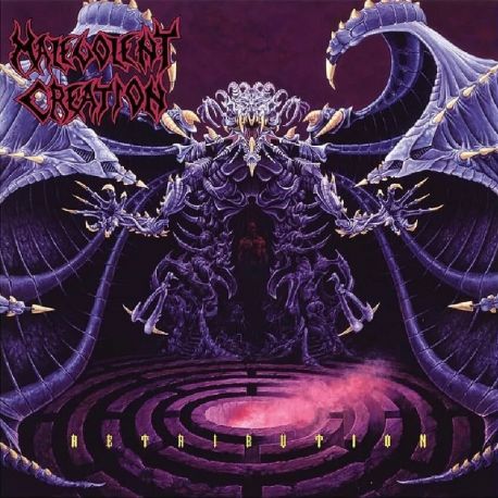 MALEVOLENT CREATION - RETRIBUTION (1 LP) - BLUE TRANSPARENT VINYL