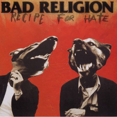 BAD RELIGION - RECIPE FOR HATE (1 LP) - TIGERS EYE TRANSLUCENT VINYL - WYDANIE USA