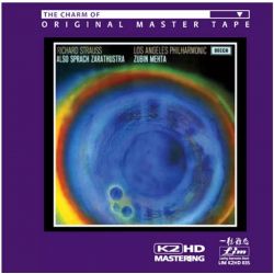 STRAUSS, RICHARD - ALSO SPRACH ZARATHUSTRA /ZUBIN MEHTA/ (1 CD) - K2HD - WYDANIE USA